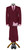 mod clothing burgundy wine 3 piece suit