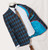 Buffalo sea green & black check blazer