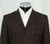 Pete Townshend wool chocolate brown jacket