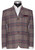 winter tweed vintage check blazer