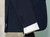 peak lapel navy blue 3 piece suit