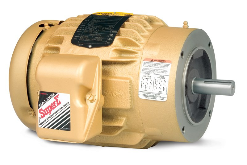 ZDVSNM3665T 5HP, 1750RPM, 3PH, 60HZ, 184TC, 0642M, TENV, F1 Palmer