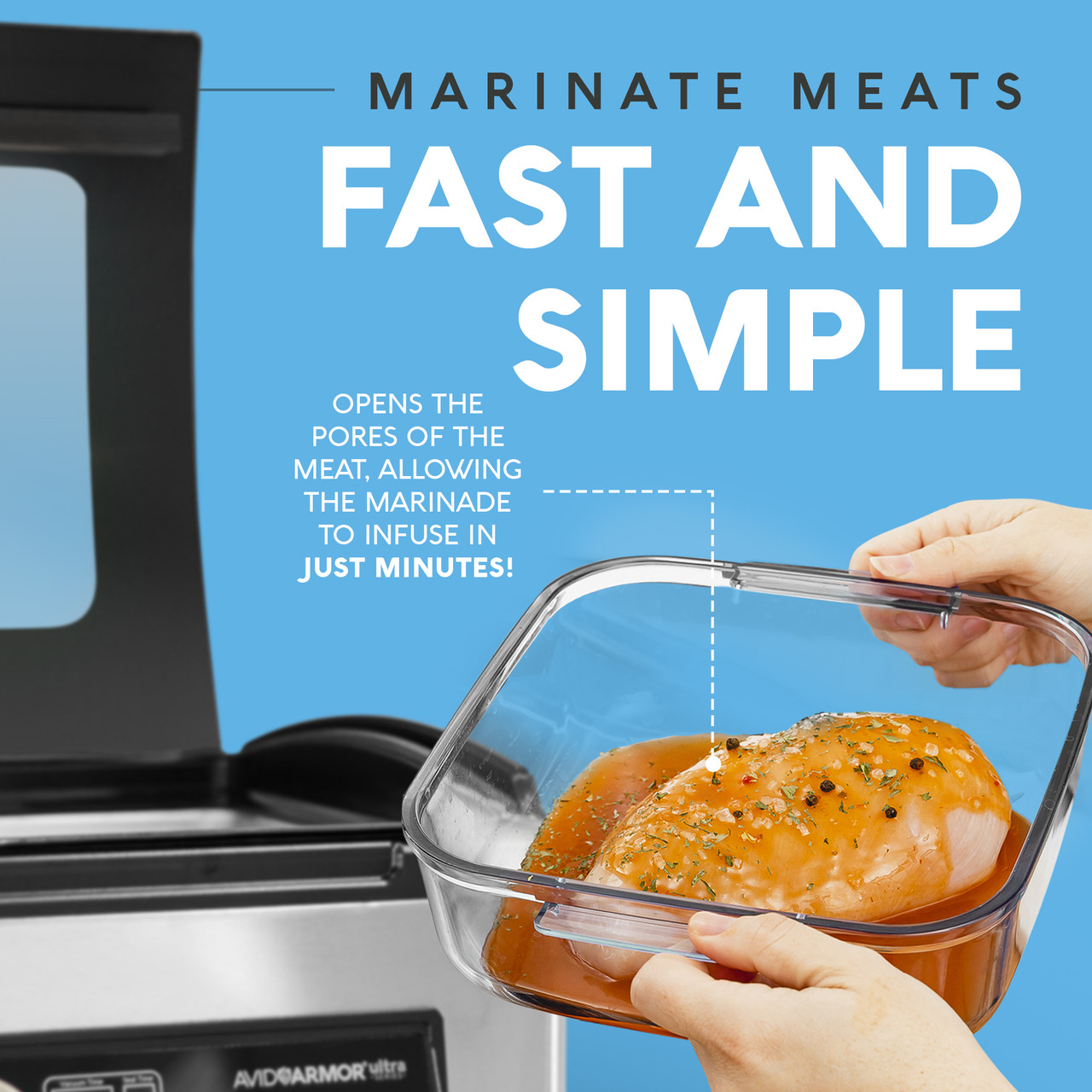 How to Marinate Meat in Minutes with your FoodSaver Vacuum Sealing System 
