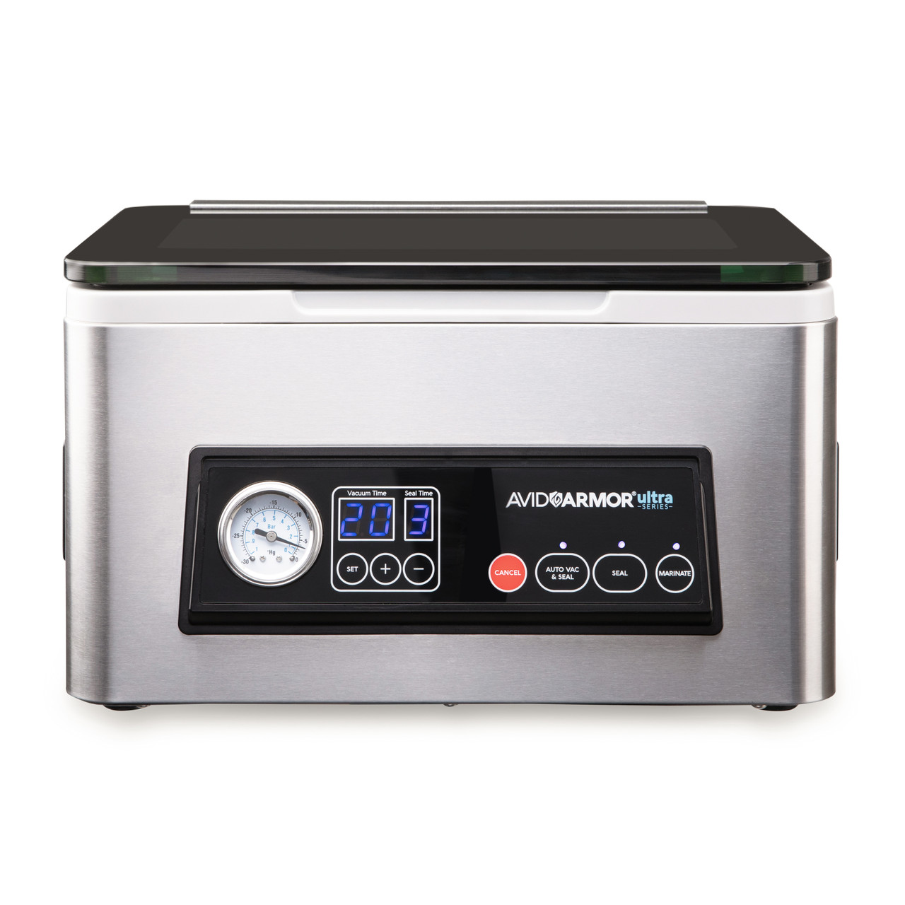 VS-12 Deluxe Black Stainless Steel Vacuum Sealer