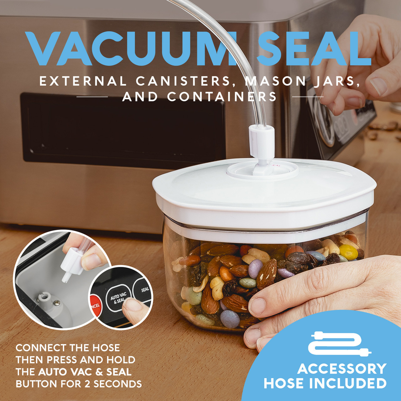 Multi-Use Vaccum Seal - 28 ct