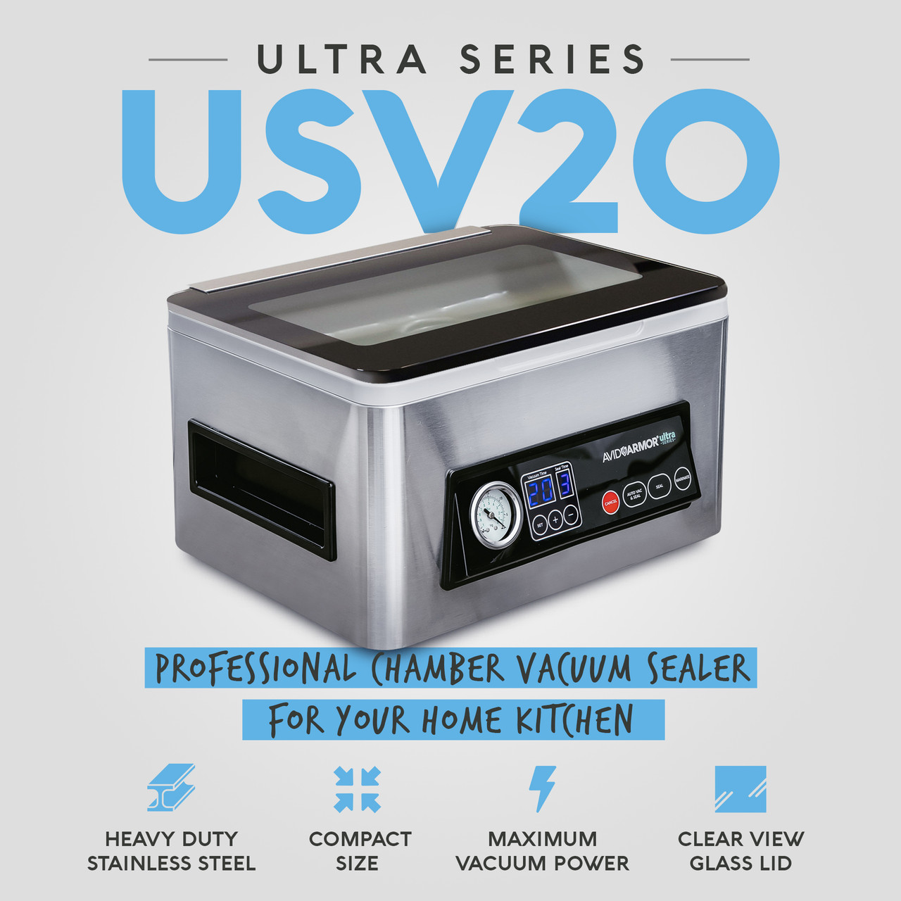 Review Avid Armor USV32 Chamber Vacuum Sealer 2022 