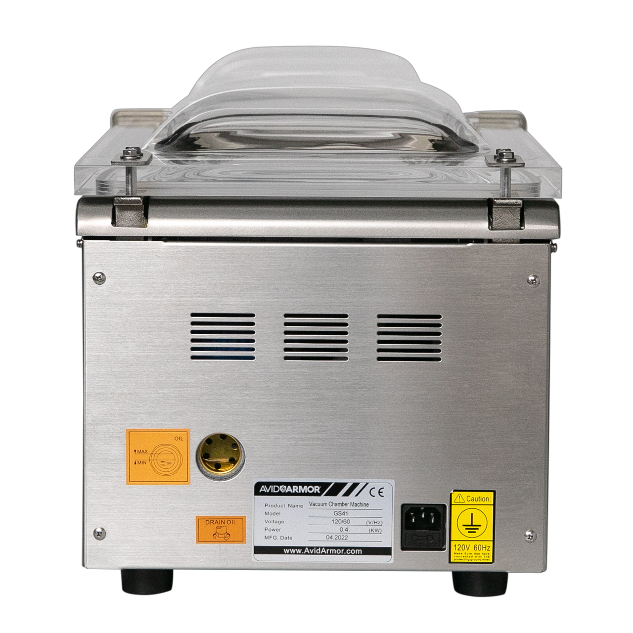 Avid Armor Chamber Vacuum Sealer Euro Series ES41 Oil Pump Machine