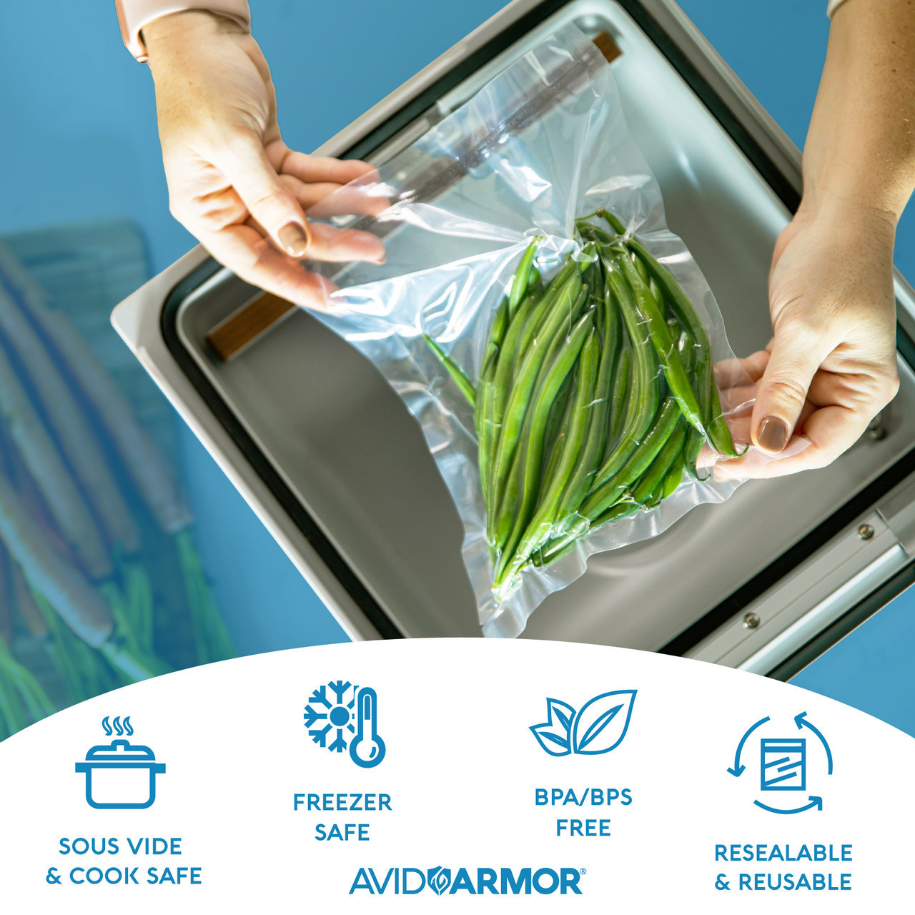  Avid Armor - Vacuum Sealer Bags, Vac Seal Bags for