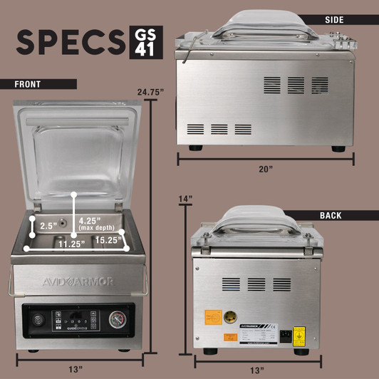 Mastering Food Preservation: Suction Vacuum Sealers vs. Chamber Vacuum  Sealers - Avid Armor