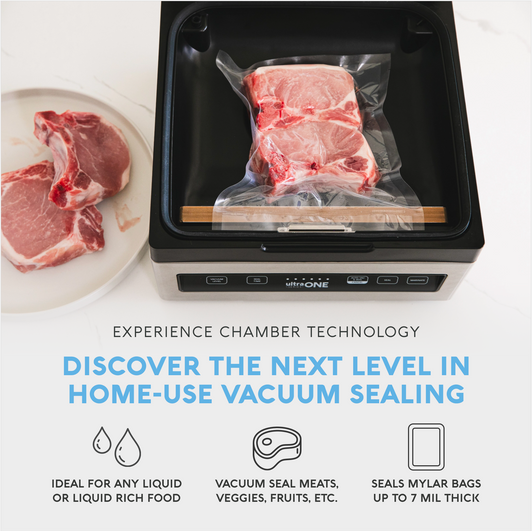 WeVac CHAMBER Vacuum Sealer – seals mylar bags