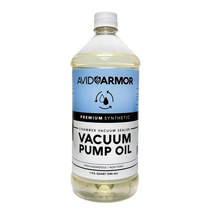 Vacuum Pump Oil for Chamber Vacuum Sealer Machines - 1 Quart