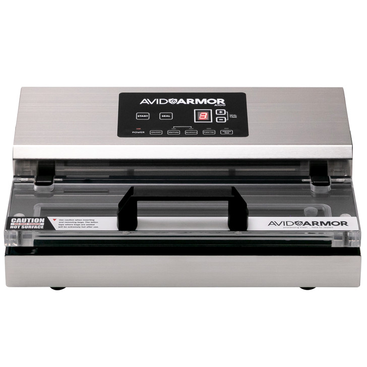 Avid Armor A100 GEN 2 heavy-duty stainless steel commercial grade 12-inch food vacuum sealer