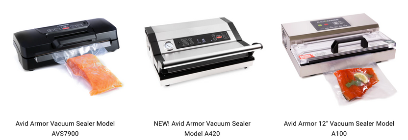 Avid Armor Chamber Vacuum Sealers - Comparison Chart & More