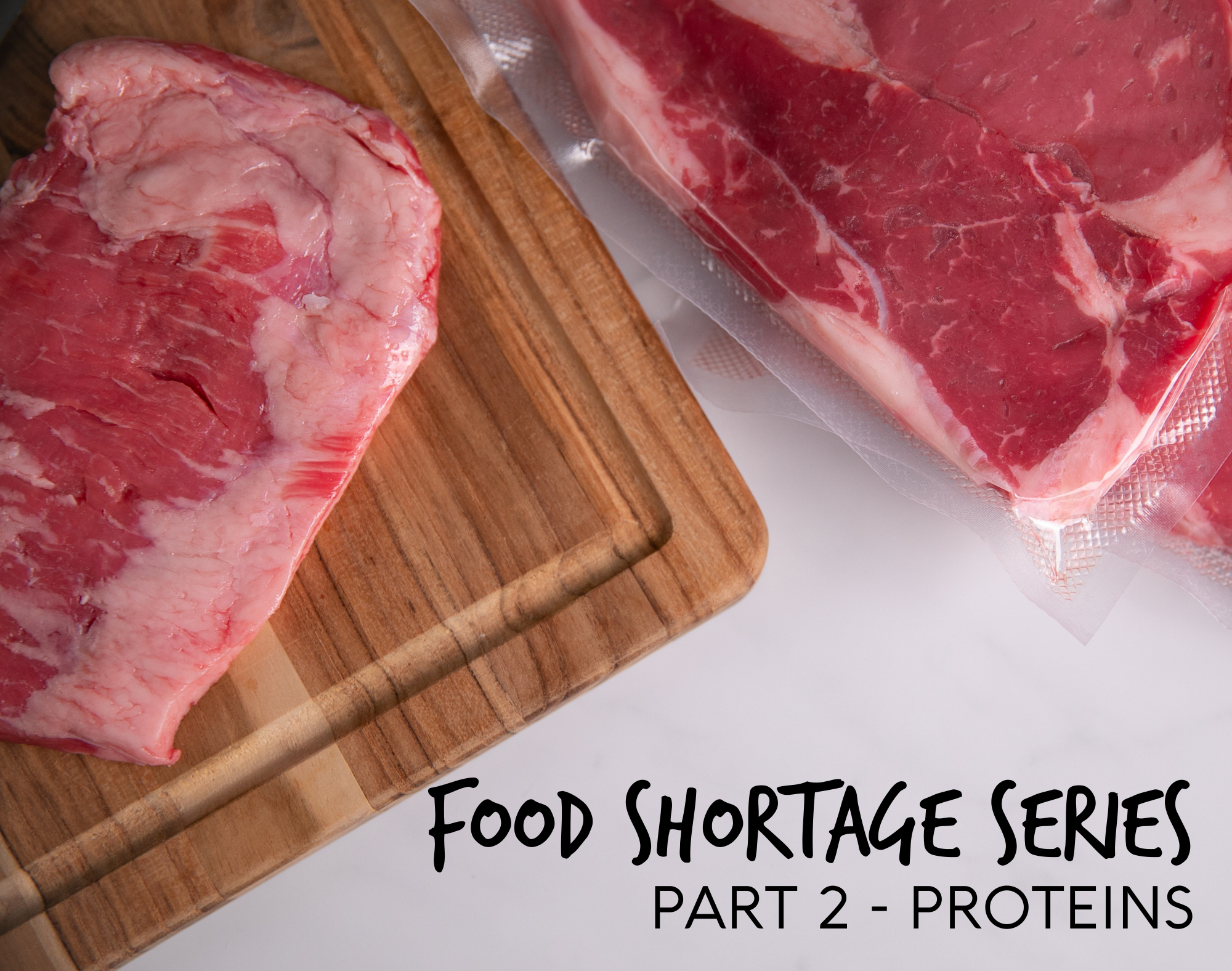 Food Shortage Series - Part 1 - Vacuum Sealing Dry Goods for