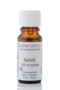 Neroli Essential Oil 10% in Jojoba - Organic Neroli Essential Oil 10% in Jojoba - Organic