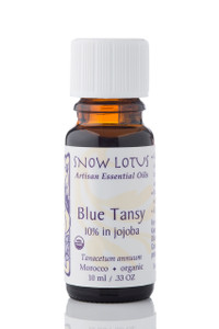 Blue Tansy Essential Oil 10% in Jojoba - Organic Blue Tansy Essential Oil 10% in Jojoba - Organic