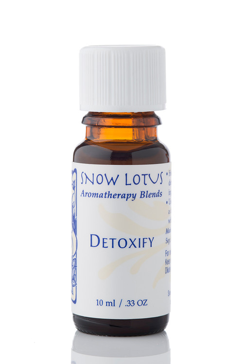 Detoxify Therapeutic Essential Oil Blend Snow Lotus Aromatherapy