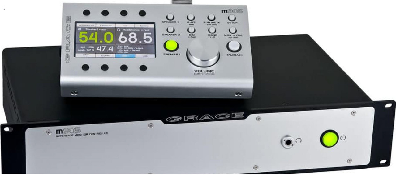 Grace Design m905 MONITOR CONTROLLER Analog Black