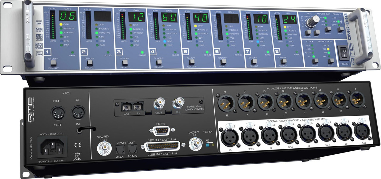 RME DMC-842 - AES42 Interface and Control Device for Digital Microphones