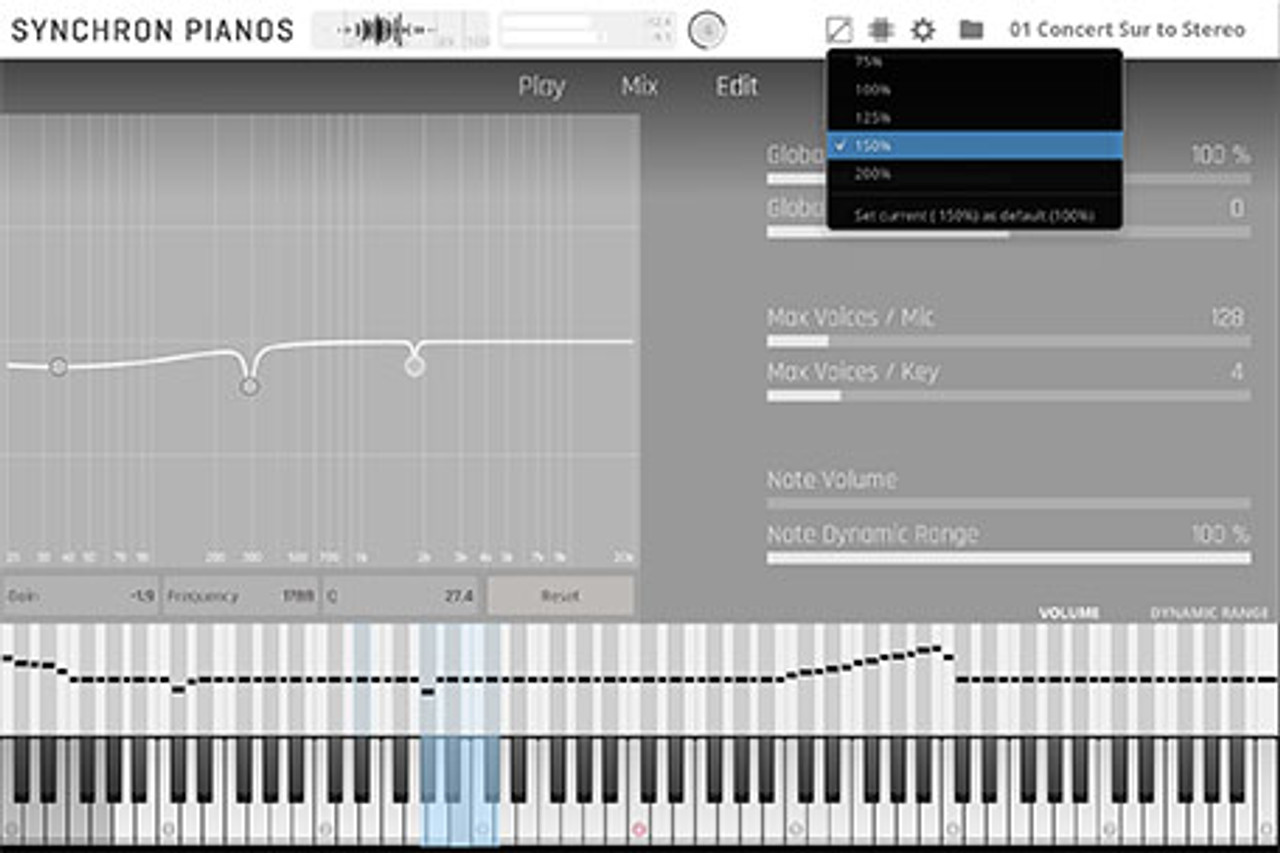 Synchron Yamaha CFX Standard Library