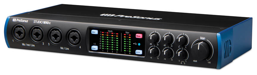 PreSonus STUDIO 1810c オーディオインターフェイス PreSonus Studio 1810c USB-C Audio Interface with StudioOne® Artist