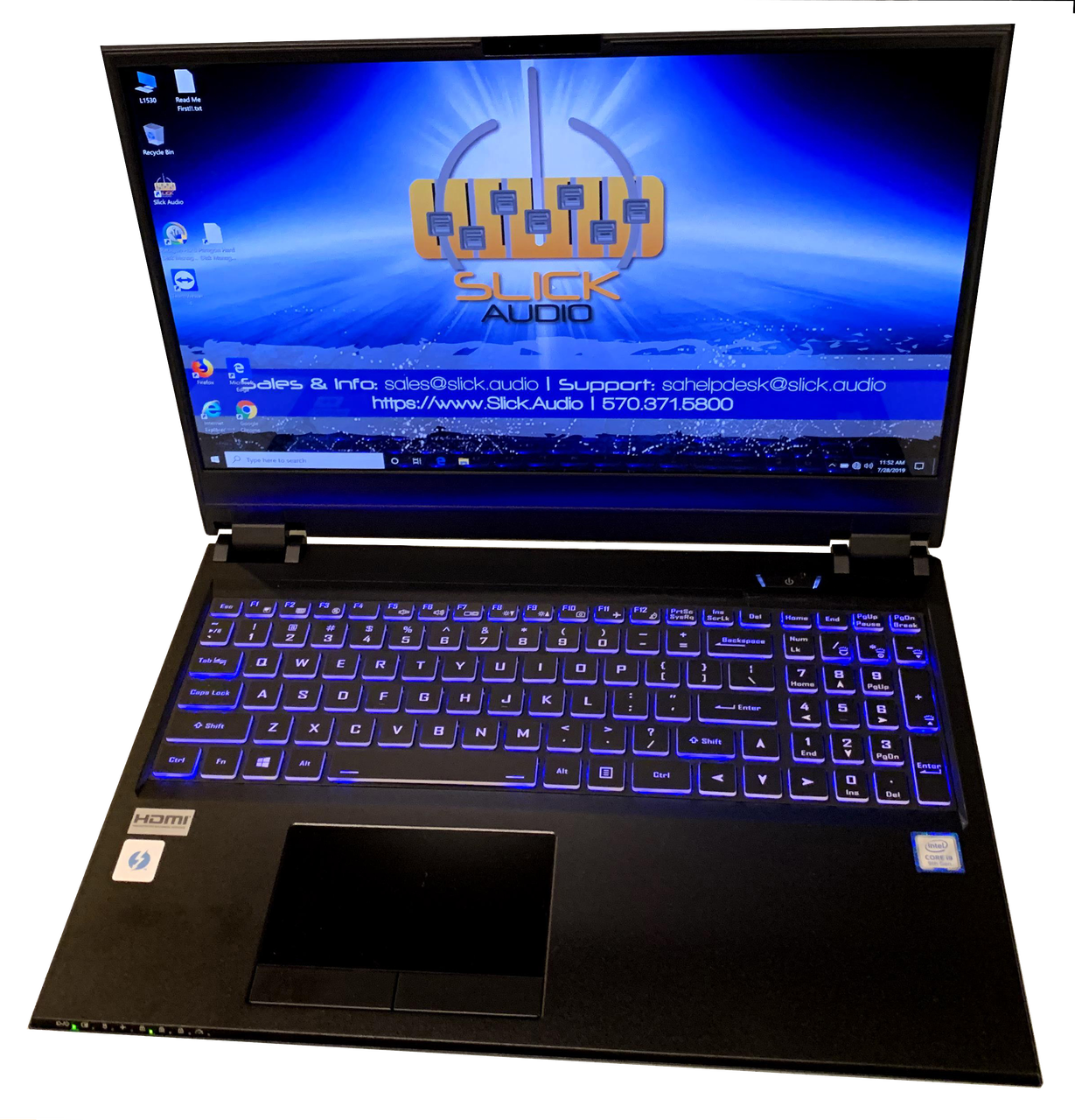 i9-13900HX, 17.3” QHD, DDR5, RTX 4070, Thunderbolt - Laptop for Recording Audio