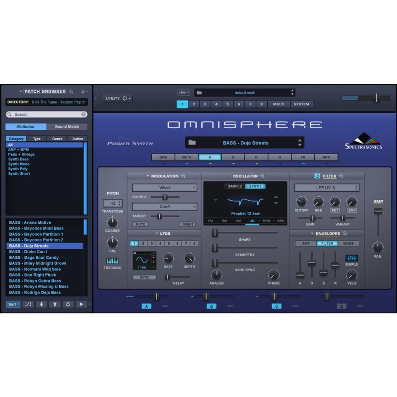 The Fame Series: Modern Pop 2 — Patches for Omnisphere