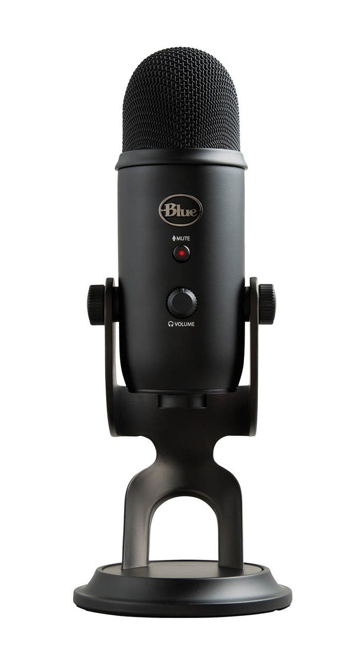 Blue Yeti Blackout Studio All-in-One Professional Recording System