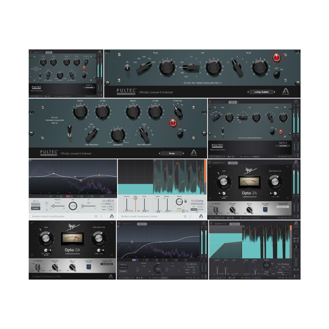 Apogee FX Bundle - Bundle of all 5 Apogee FX plugins