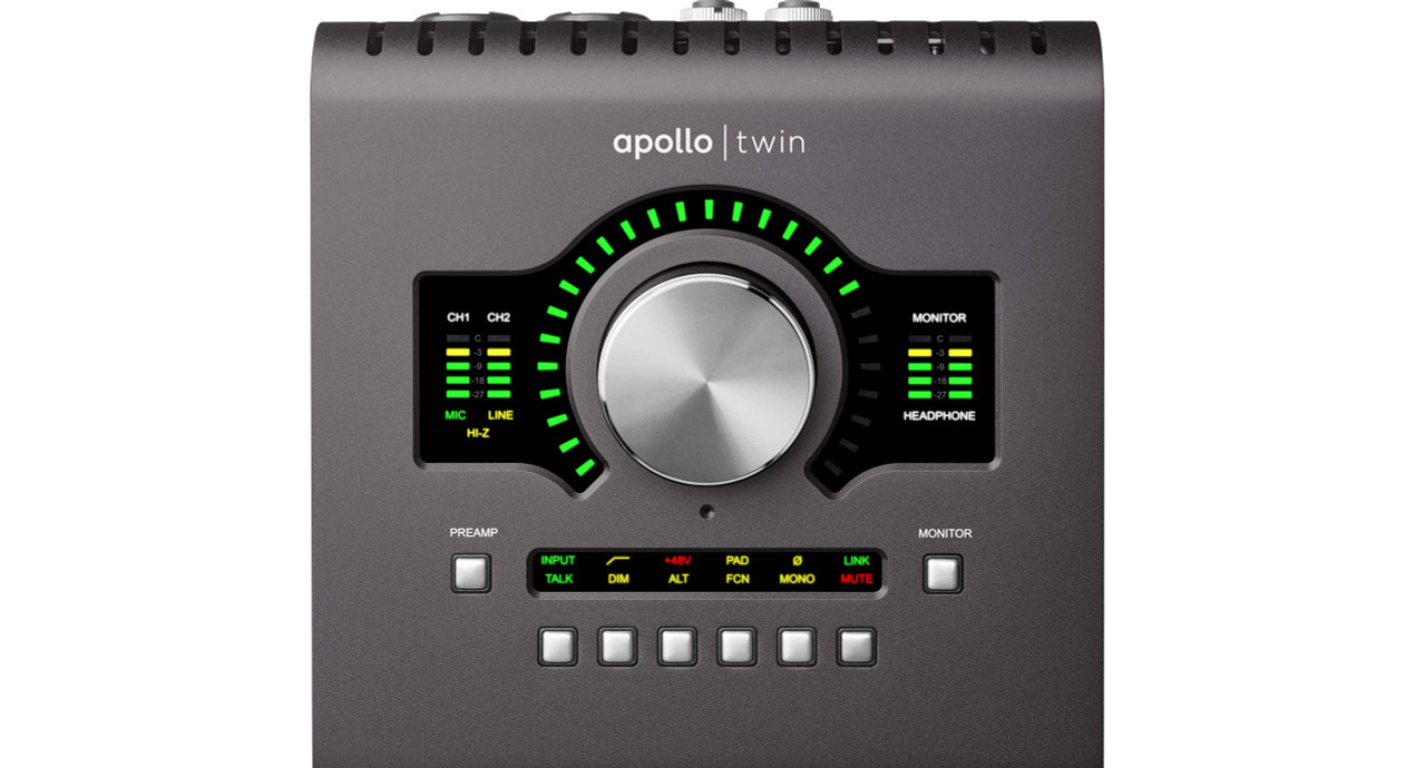 UA Apollo Twin MkII w/ DUO Processing (Desktop/Mac/Win/TB2)