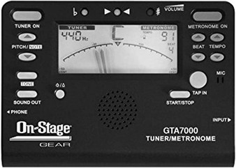 On-Stage GTA7000 Chromatic Tuner/Metronome/Tone Generator