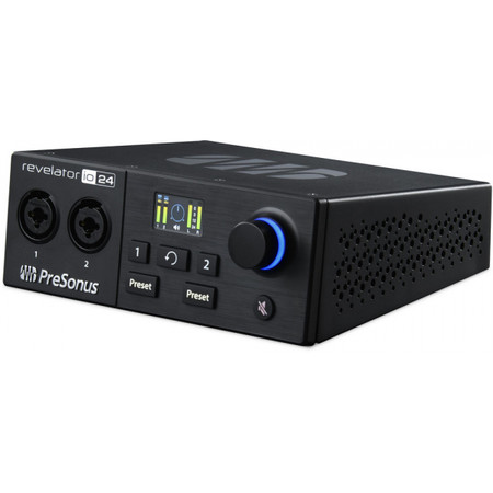 REVELATOR IO24 Bus-powered USB-C audio interface with on-board DSP