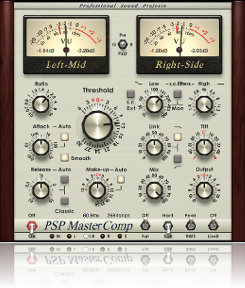 Hi-Fi stereo mastering compressor