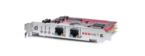 RedNet PCIeR Card - 128 channel I/O