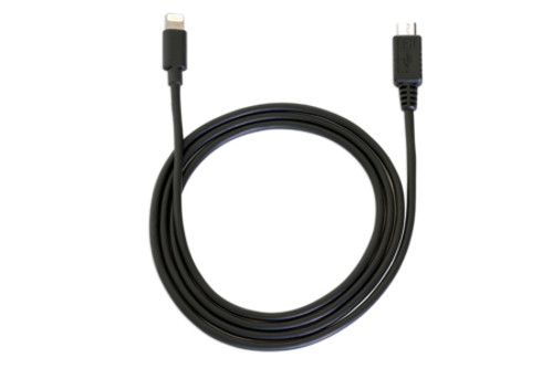 Apogee 1 Meter Micro-B to Lightning Cable for MiC Plus and Jam+