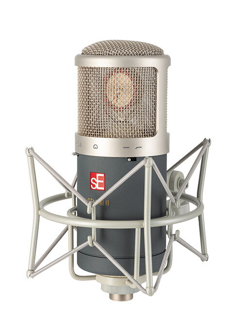 The Gemini II - SE Electronics Dual Tube Cardioid Condenser Microphone with Shockmount and Case