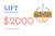 Gift Certificate 2000