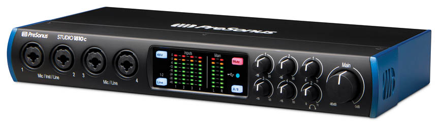 PreSonus STUDIO 1810c オーディオインターフェイス PreSonus Studio 1810c USB-C Audio Interface with StudioOne® Artist