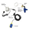 Mains Water Top-up Controller Kit with main parts annotated Mains Water Top-up Controller Kit with main parts annotated