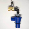 Solenoid Valve and Tundish with Stainless Steel Wall Bracket (only included with  1/2" versions)