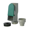 Leaf Separator in Grey and adaptor components to fit most UK downpipes.