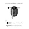 8400 Litre Underground Water Tank Service Connections Orientations (Standard)