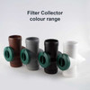 Rainwater Diverter available in four colours: Brown, Grey, Black and White