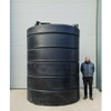 10000L water tank with man for scale