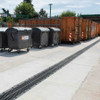 3P Hydro Channel Filter Drain installed at a recycling facility