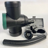 Rainwater diverter for downpipe connection to sealed water butts overview