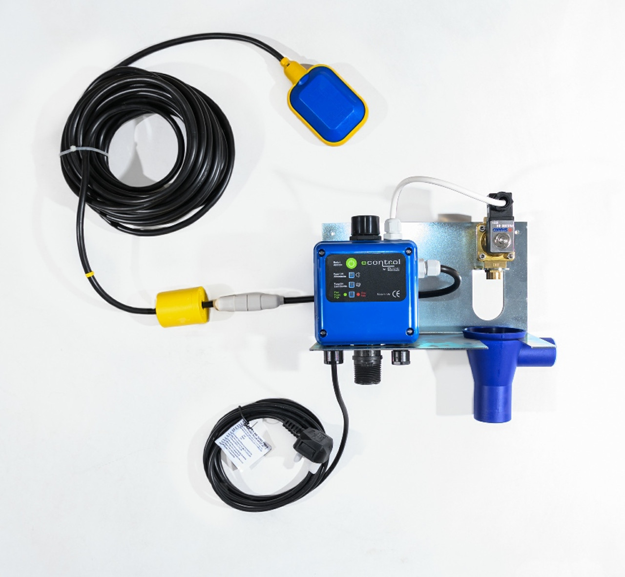 Mains Water Top-up controller for Rainwater Harvesting Tanks with Tundish and Float Switch