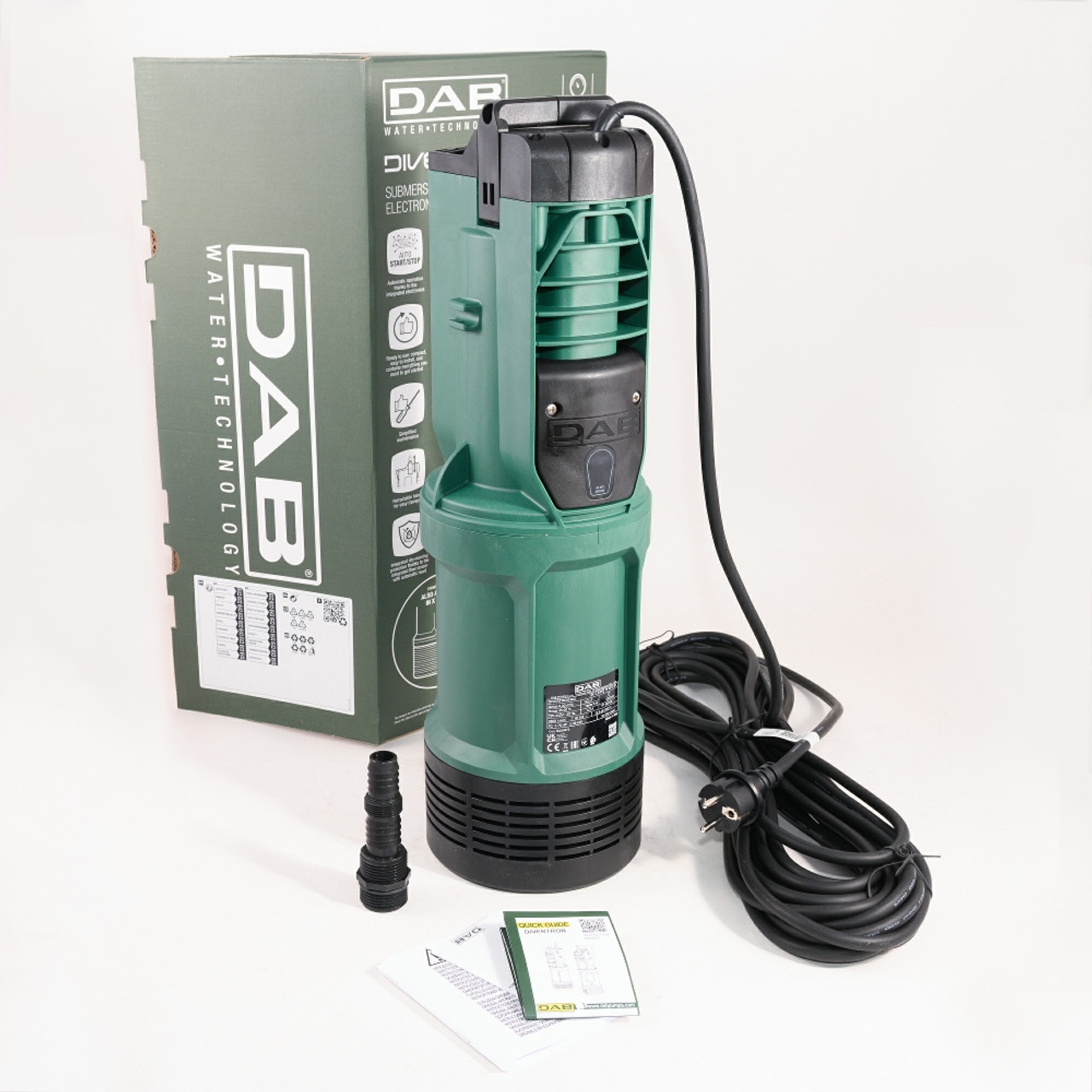 Divertron 900 (standard) Mesh - DAB Submersible Pump - out of the box