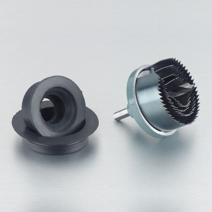 Holesaw set with Rubber Grommet Seals