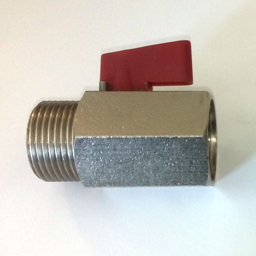 3/4" Mini Ball Valve Female thread x male thread.